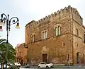 Le Palazzo Steripinto et sa façade en « pointes de diamants »