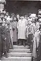 Nicolas Tcheidze accueilli à la Seïm transcaucasienne (Tiflis, Théâtre national, 10 février 1918).