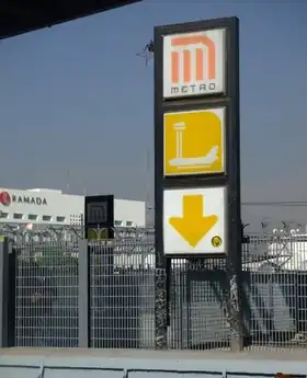 Accès à la station.