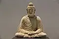 Bouddha. Période Kouchan, IIe – IIIe siècles av. J.-C., Gandhara.