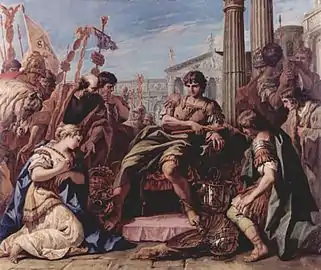 La Clémence de Scipion (1705)Sebastiano RicciRoyal Collection, Londres