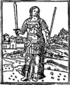 Sémiramis (dans l'ouvrage italien du XVIIIe&nbsp;siècle : Semmiramide regina di Babillone).