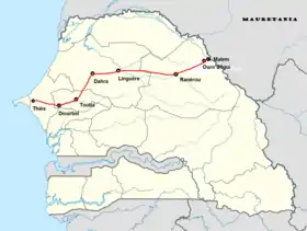 Image illustrative de l’article Route nationale 3 (Sénégal)