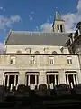 Vue depuis le cloître.