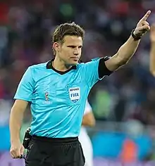 Felix Brych à la Coupe du monde 2018.