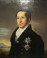 Portrait du prince Serge Mikhaïlovitch Galitzine (1774-1859).