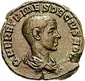 Sesterce d'Herennius César