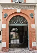 Portail de l'hôtel Sevin-Mansencal.