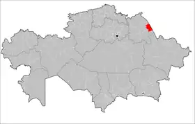 Localisation de District de Charbakty