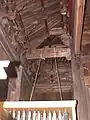 Plafond de l'intérieur ouest