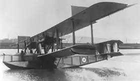 Vue de l'avion.