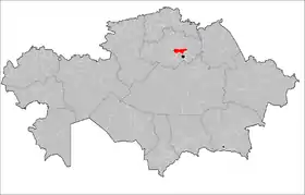 Localisation de District de Chortandy
