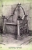 La cathèdre.
