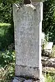 La tombe classée MH du père Castéra à Monclaris (avr.&nbsp;2011).
