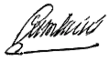 Signature de Jean-Jacques-Régis de Cambacérès