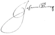 Signature de Jean-Georges II