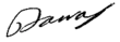 Signature de Paul Barras