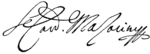Signature de Jules Mazarin