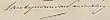 Signature de Constantijn Theodoor van Lynden van Sandenburg