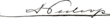 Signature de Pierre V