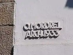 L'immeuble Ty Kodak de Quimper construit en 1933 par Olivier Mordrel, monument historique depuis 2006.