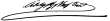 Signature de Adolphe