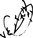 Signature de Ali Akbar Hachemi Rafsandjaniعلیاکبر هاشمى رفسنجانى