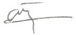 Signature de Ange-Félix Patassé
