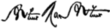 Signature de Arthur MacArthur Jr.