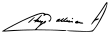 Signature de Hugo Ballivián