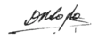 Signature de Nicéphore Soglo