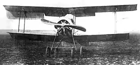 Vue de l'avion.