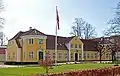 La gare de Silkeborg : Hovedgård.