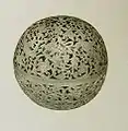 Brûleur d’encens en argent (VIIIe&nbsp;siècle).