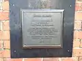 Plaque "registered natural landmark" de 1972