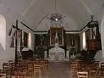 La nef de l'église