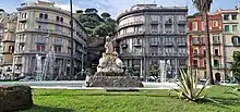 Fontaine de la Sirène, place Sannazaro
