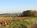 Vue générale depuis la route de Sissy.