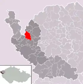 Localisation de Skalná
