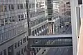 Tunnels connectant deux immeubles sur la 8e&nbsp;rue dans le centre-ville.