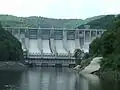 Barrage de Slapy (144 MW) sur la Vltava, 2006.