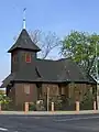 L'église en bois.