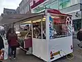 Camion-restaurant vendant du Slush Puppie à Groningue.