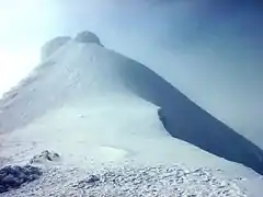 Vue du sommet du Snæfellsjökull.