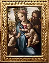 Sacra famiglia con San Giovannino.