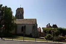 L'église Saint-Aignan de Soisy-sur-École.