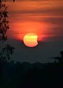 De Bhubaneswar à 12&nbsp;h&nbsp;11&nbsp;UTC