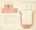 Section et plan.