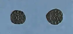Denier melgorien. Avers et revers.