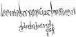 Signature de Clotaire&nbsp;II
